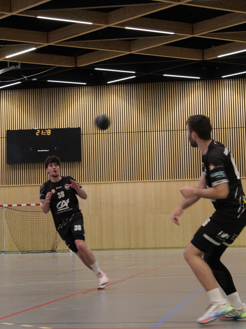 Joueurs en action lors d'un match